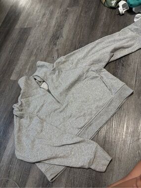 Target Gray Half-Zip Pullover Jacket
